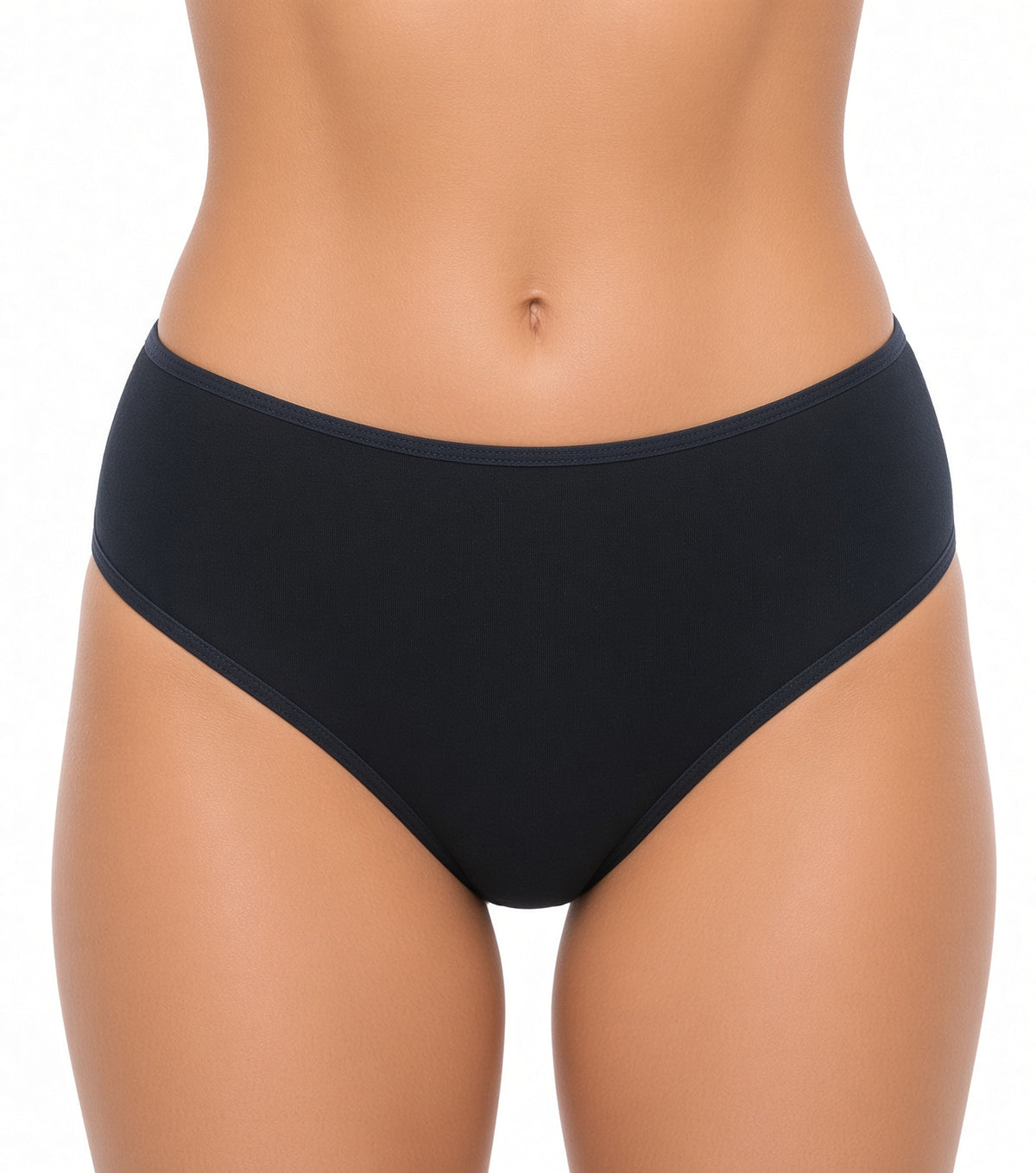 High-Waist Cotton Briefs — KROIVA