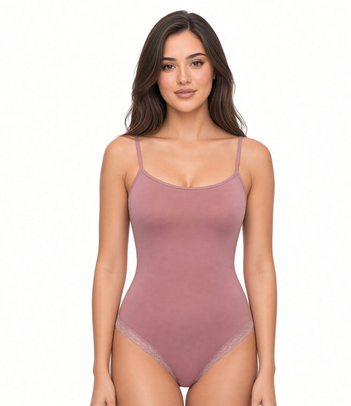 Brazilian Bodysuit with Thin Straps — KROIVA
